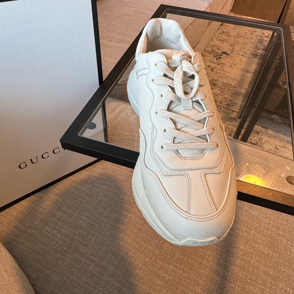 Gucci Rhyton Sneakers - White - Picture 6 of 8